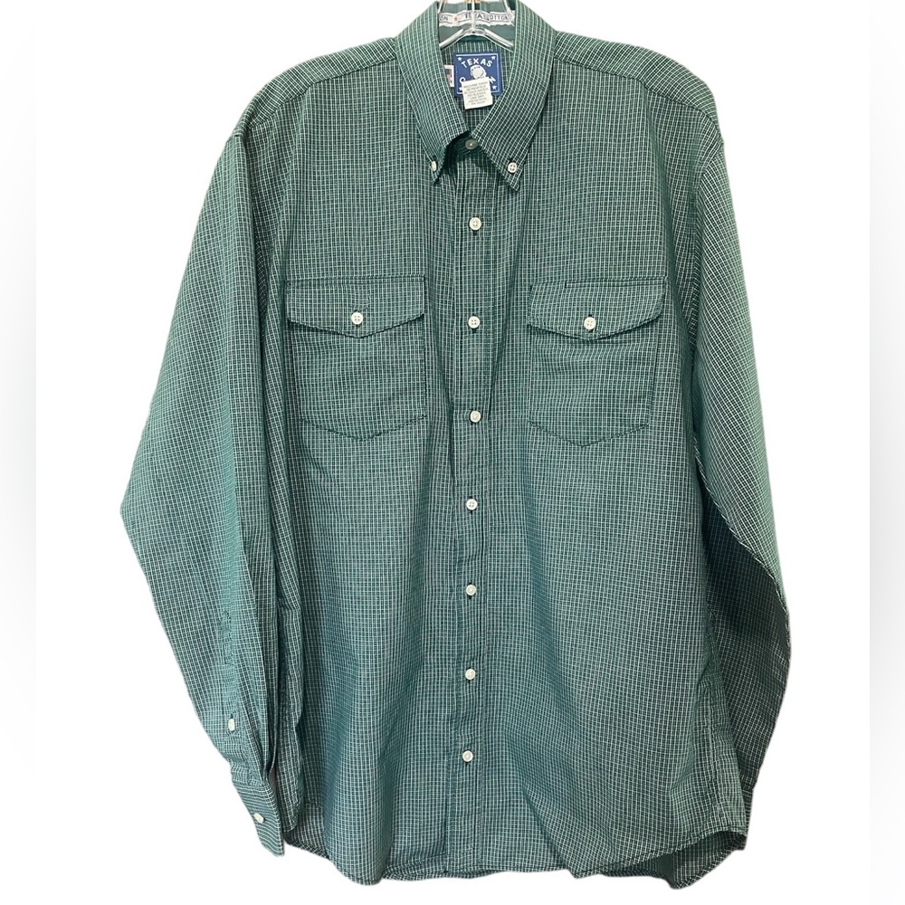NWOT Texas cotton button down